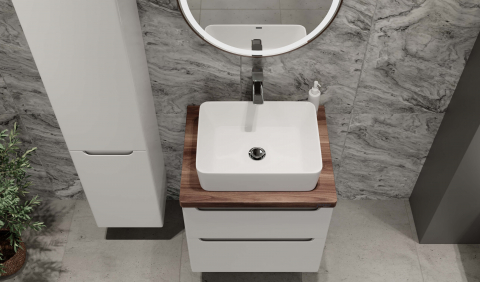 Мебель для ванной Jorno Wood 60, белый