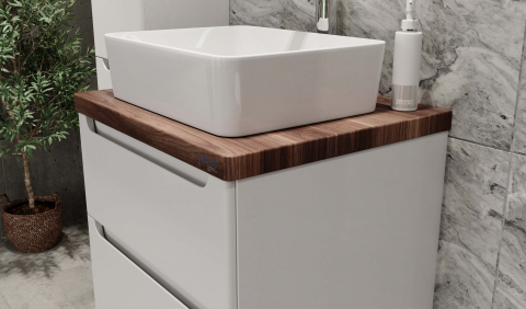Мебель для ванной Jorno Wood 60, белый